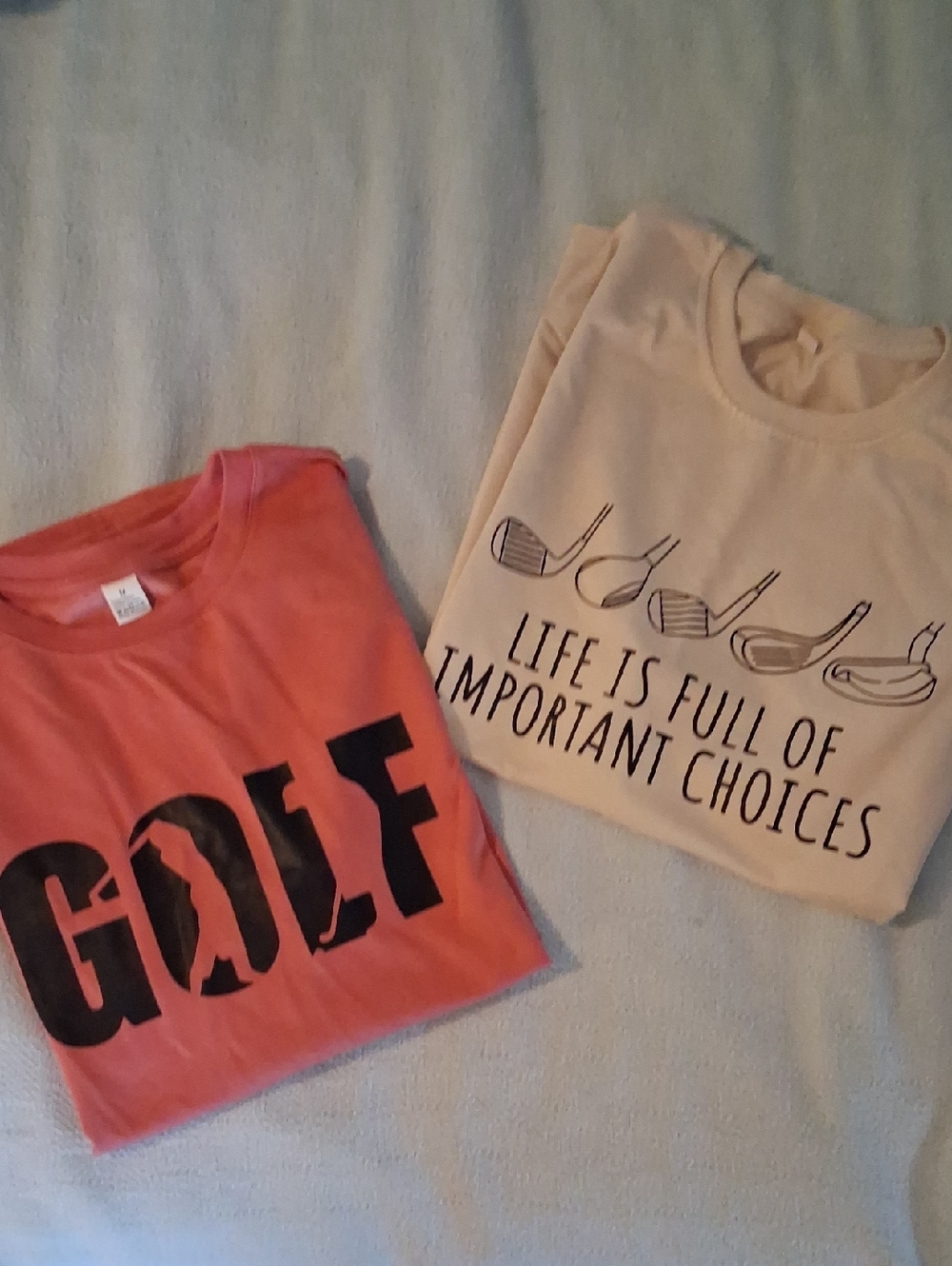 'GOLF' Graphic Tees - Unbranded
